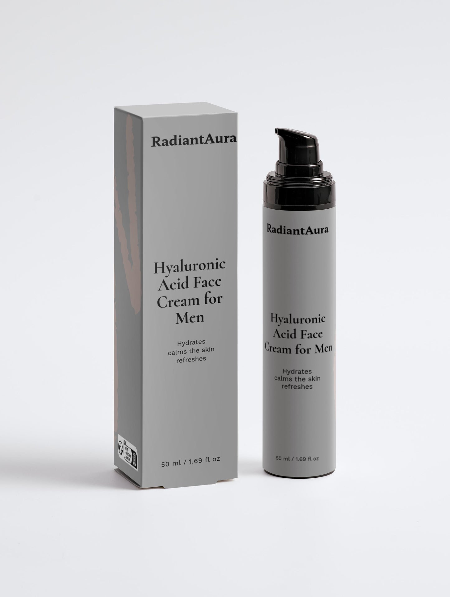 Hyaluronic Acid Face Cream for Men 50 ml / 1.69 fl oz