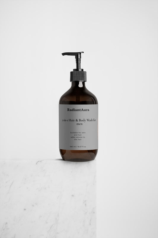 2-in-1 Hair & Body Wash for men 490 ml / 16.57 fl oz