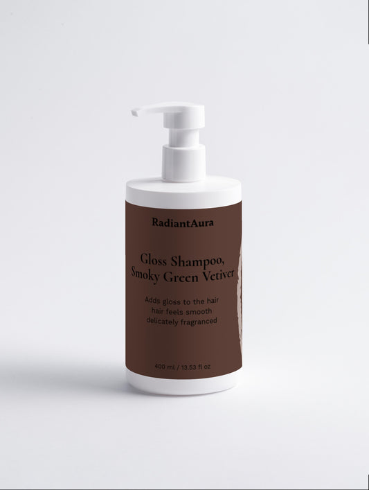 Gloss Shampoo, Smoky Green Vetiver 400 ml / 13.53 fl oz